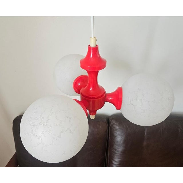1970s Mid-Century Sputnik Pendant Light by Richard Essig, Germany, 1970s For Sale - Image 5 of 15
