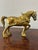 English Vintage English Brass Horse For Sale - Image 3 of 6