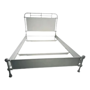 Restoration Hardware Solid Iron Queen Bed