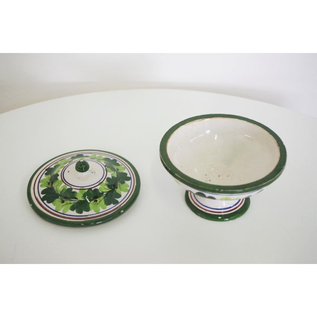 Bonbon dish, Capodimonte, 60s This piece has an attribution mark, I am sure that it is completely authentic and take full...