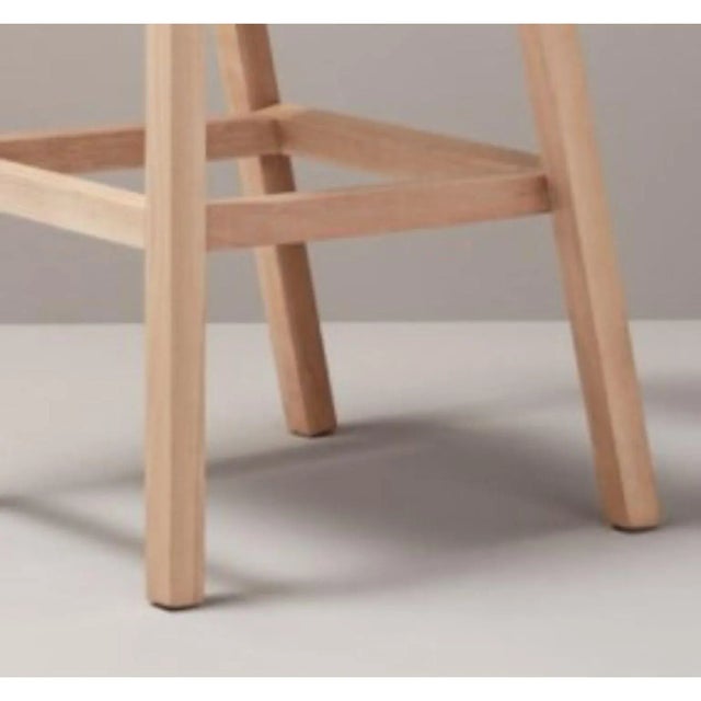 Contemporary Set of Cream Oslo Stools by Pepe Albargues For Sale - Image 3 of 5