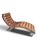 Brown Tan Leather & Steel Chaise Lounge from Timothy Oulton, 2010s For Sale - Image 8 of 8