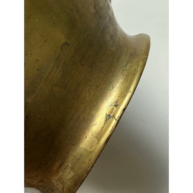Antique Japanese Studio Bronze Art Nouveau Vase, Meiji Period For Sale - Image 12 of 12