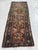 1910s Antique Kurdish Runner with Large Elephant Foot Prints Rug 3.5 x 8.4 For Sale - Image 5 of 6