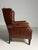 Wingback Club Chair in Sheep Leather For Sale - Image 10 of 18