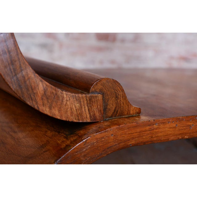 Art Deco Side Table in Walnut, France, 1920s For Sale - Image 10 of 16