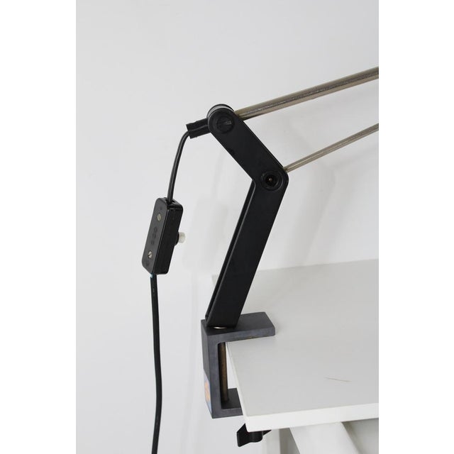 Black Vintage Architect's Desk Lamp, 1960s For Sale - Image 8 of 14