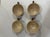 Antique 19th Century Wild Rose & Basketweave Majolica Teacups & Saucers - Set of 4 For Sale In Rochester - Image 6 of 8