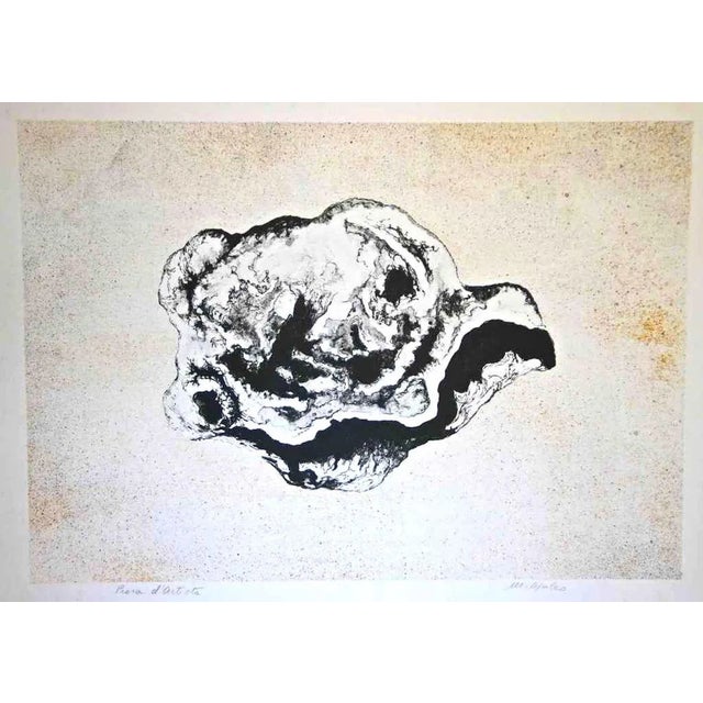 Cell - Original Lithograph by Vito Apuleo - 1970 ca. 1970 ca For Sale
