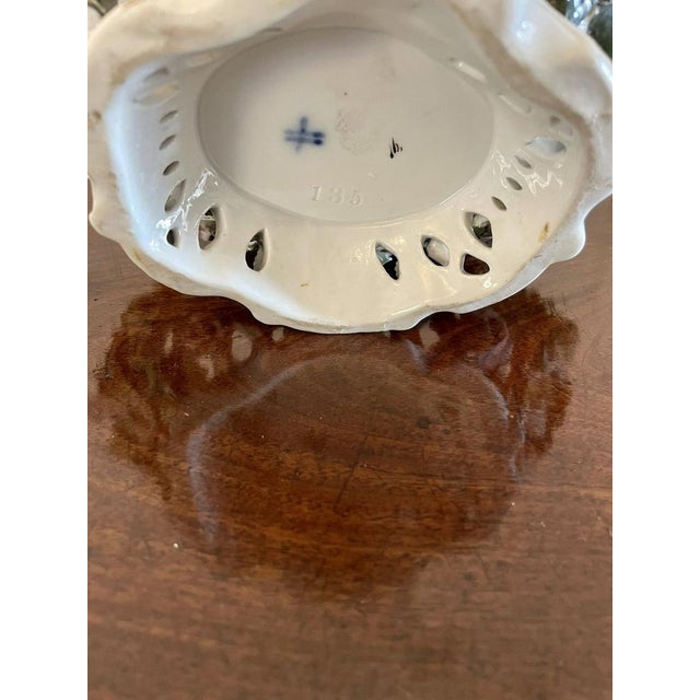 Antique 19th Century Meissen Work Basket Dish, 1880s For Sale - Image 3 of 18