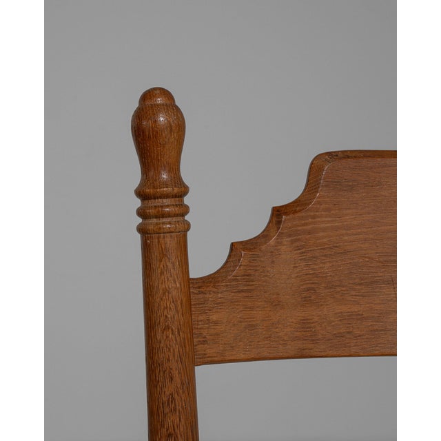 19th Century France Amber Wood Dining Chair For Sale - Image 9 of 11