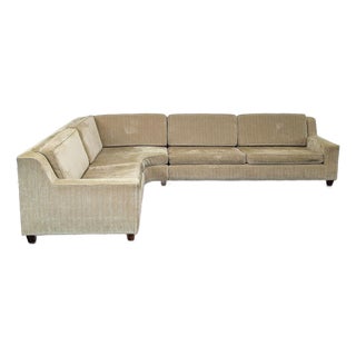 Attributed to Barbara Barry Beige Sectional Sofa For Sale