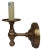Traditional Visual Comfort Sconce in Antique Brass by Chapman & Myers For Sale - Image 3 of 9