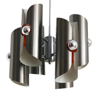 Mid-Century Model D-156 Chandelier by Polam-Bielsko, Poland, 1970 For Sale