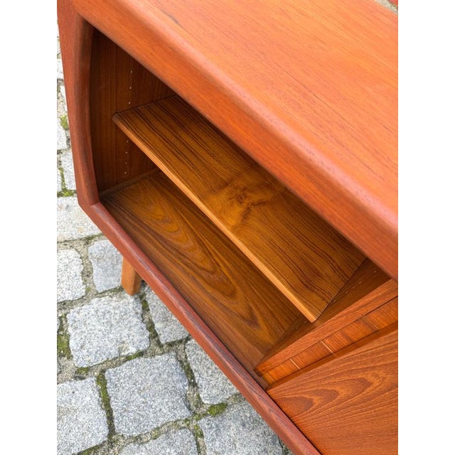 Brown Sideboard Teak by Burchardt Nielsen for Dyrlund For Sale - Image 8 of 11