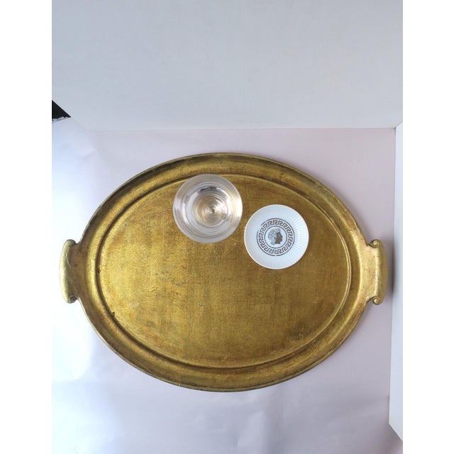 Italian Gold Giltwood Tray For Sale In New York - Image 6 of 10