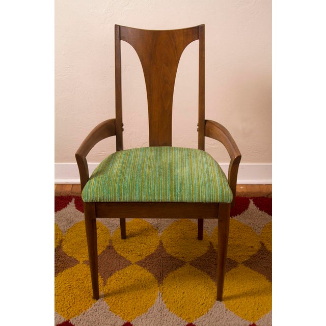 Vintage Mid Century Modern Broyhill Emphasis Walnut Round ...