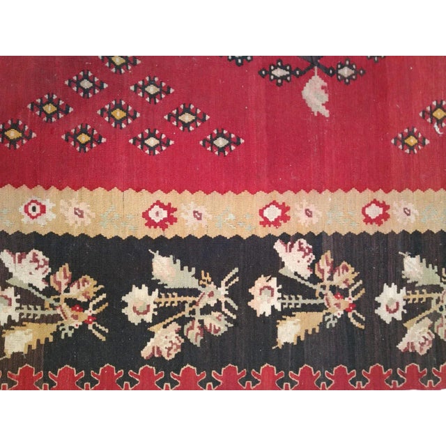 Persian 1930s Besarabian Kilim Rug For Sale - Image 3 of 6