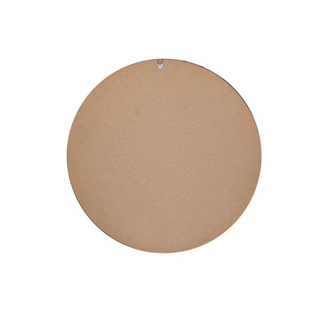 1970s Vintage Round Crystal Mirror by Carlo de Carli, Italy, 1970s For Sale - Image 5 of 6