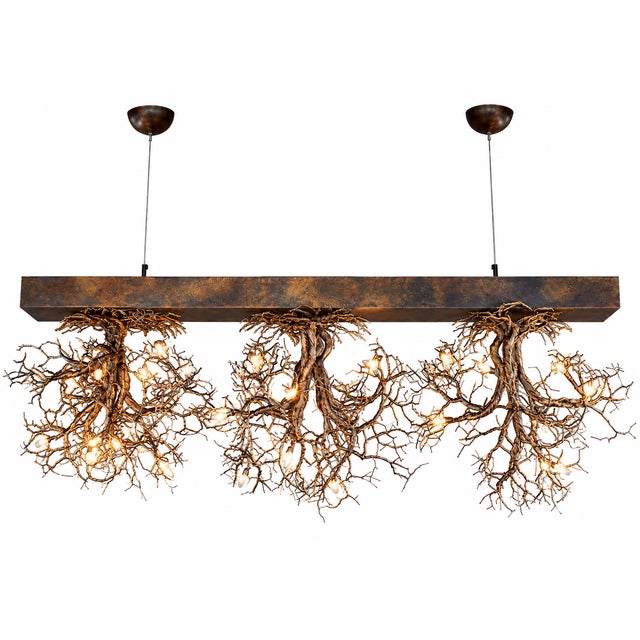 Linear Pendant Light by Frankie Cesare For Sale - Image 10 of 10