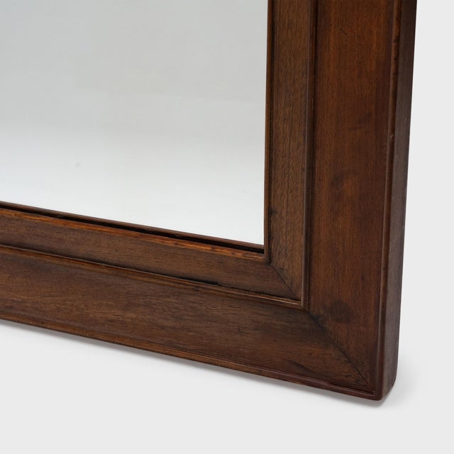 Chinese Chinese Monumental Rosewood Mirror, C. 1900 For Sale - Image 3 of 4