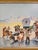 Textile 1960s Original Signed Western Painting by Listed Artist Konstantin Kutnetsov For Sale - Image 7 of 9