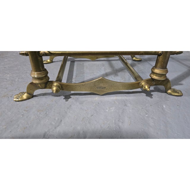 Brass Shop Display Stand from Harris and Sheldon Ltd., 1900 For Sale - Image 9 of 13