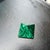 80's Malachite Pyramid Paperweight For Sale - Image 4 of 7