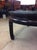 Mid Century Ming Style Coffee Table With Black Lacquer and Burlwood Top For Sale - Image 9 of 12