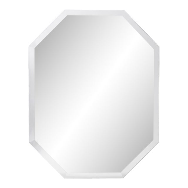 Frameless Octagonal Mirror For Sale