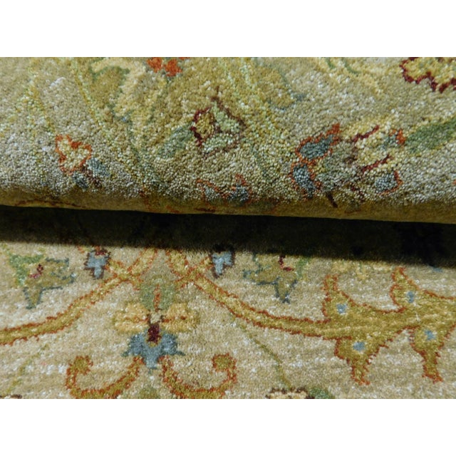 Textile Hand Knotted Indo Persian Rug. 8'x 10' For Sale - Image 7 of 15