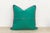 1960s Parji Green Dotted Ahir Handloom Pillow For Sale - Image 5 of 6