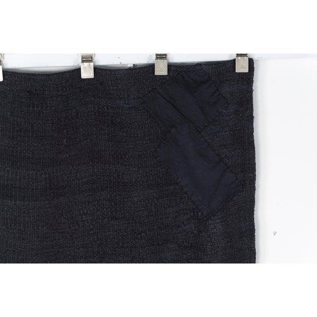 Anatolian Black Hemp Rug, 1960 For Sale - Image 15 of 18