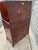 Early 20th century Federal Style Flame Mahogany Banded Tall Chest Of Drawers. Dovetail joint construction Drawers move...