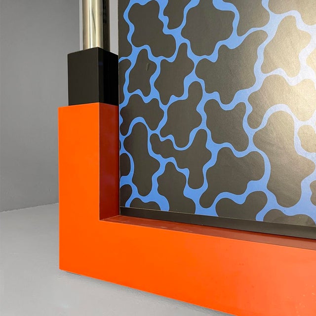 Italian Modern Wardrobe in Wood and Formica for Design Gallery Milano, 1980s For Sale - Image 14 of 18