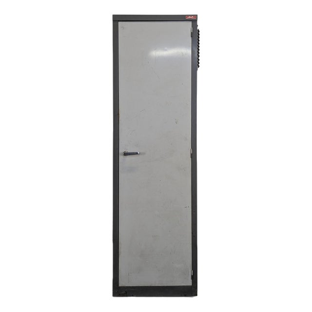 Vintage Industrial Cabinet in Metal by Abair For Sale