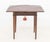 Edwardian Style Folding Envelope Game Table For Sale - Image 4 of 9