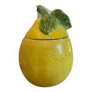 1990s Ceramic Lemon Cookie Jar