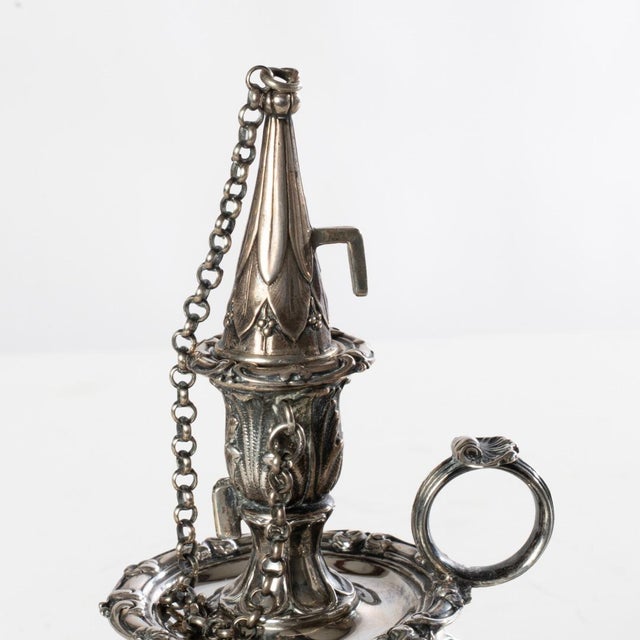 Metal Early 19th Century English Sterling Standish For Sale - Image 7 of 11