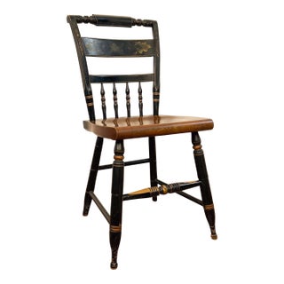 Mid-20th Century Hitchcock Stenciled Chair For Sale