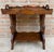 Early 20th Century French Hand-Carved Oak Trolley Bar, 1920s For Sale - Image 16 of 18