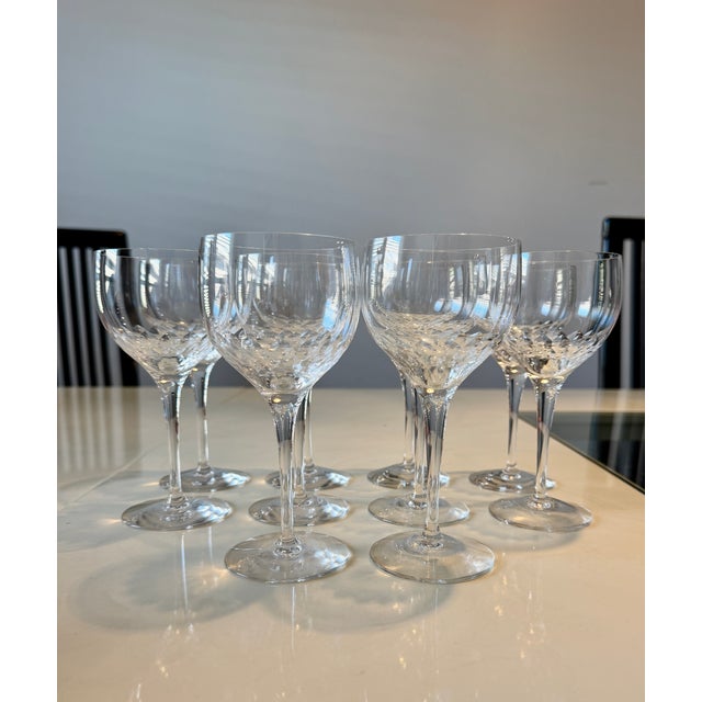Mid-Century Modern Orrefors Prelude Wine Glasses For Sale - Image 3 of 10