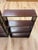Mid 20th Century Bombay Company Campaign Style Shelf Pair Brass Trim Vintage Traditional For Sale - Image 5 of 18