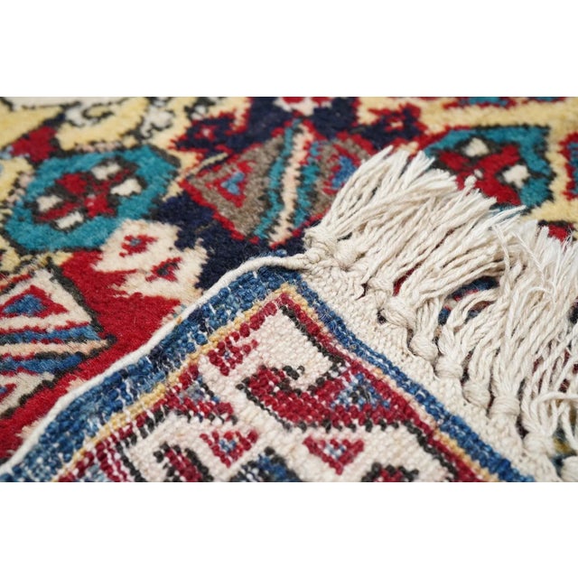 Textile 1970s Vintage Ardebil Rug 7'3'' x 11'0'' For Sale - Image 7 of 12