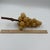1960s Vintage Italian Alabaster Grapes With Natural Wood Stem, 12" For Sale - Image 5 of 6