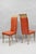 Vintage French Art Deco Gio Ponti Style High Back Pickled Wash Side Chair - Pair For Sale - Image 17 of 18
