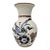 Vintage Mexican Tonalá Stoneware Folk Art Vase – Hand-Painted Bird & Floral Design, 8.5" For Sale