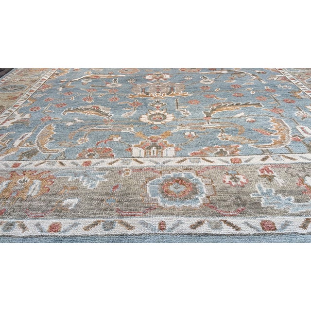 Textile Classic Mahal Design Rug For Sale - Image 7 of 12
