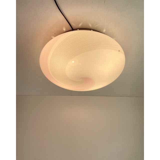 Lino Tagliapietra Murano Glass Ceiling Lamp by Lino Tagliapietra for La Murrina, Italy, 1970s For Sale - Image 4 of 13
