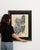 Mid 20th Century France Blue Wood Painting For Sale - Image 13 of 15